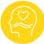 Simple yellow smiley face icon
